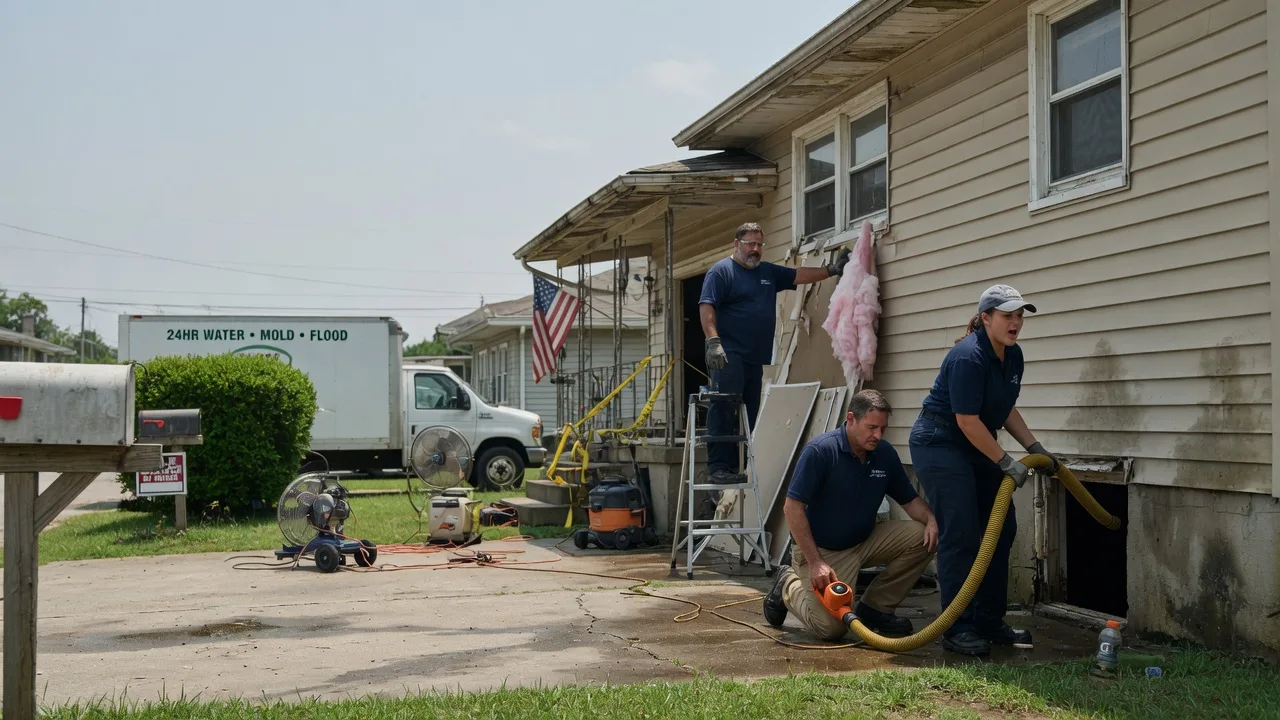 Water Damage Repair in Herington, KS near me